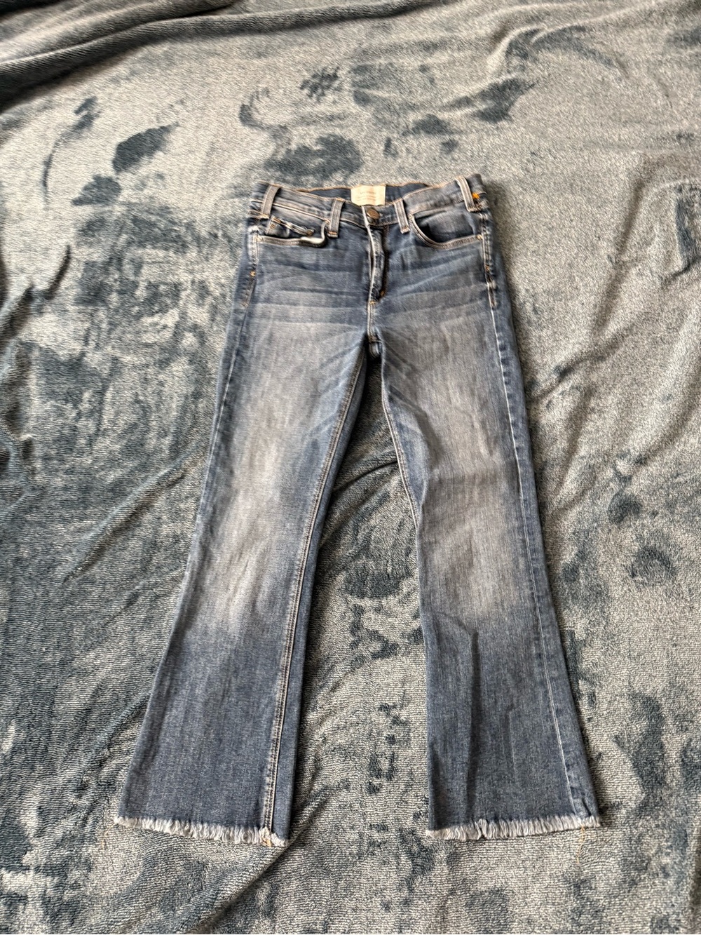 McGuire Denim Faded Blue Flare Jeans